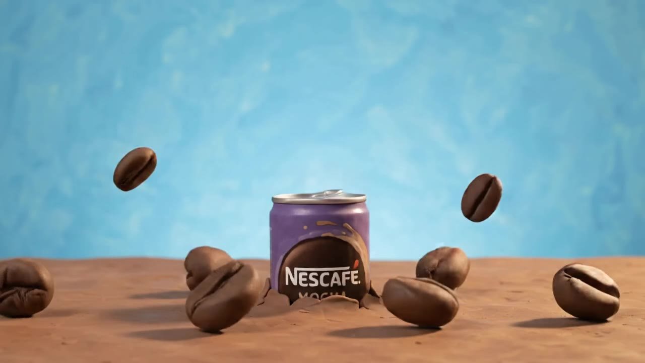 إعلان نسكافيه موكا — كونسبت بالذكاء الاصطناعي